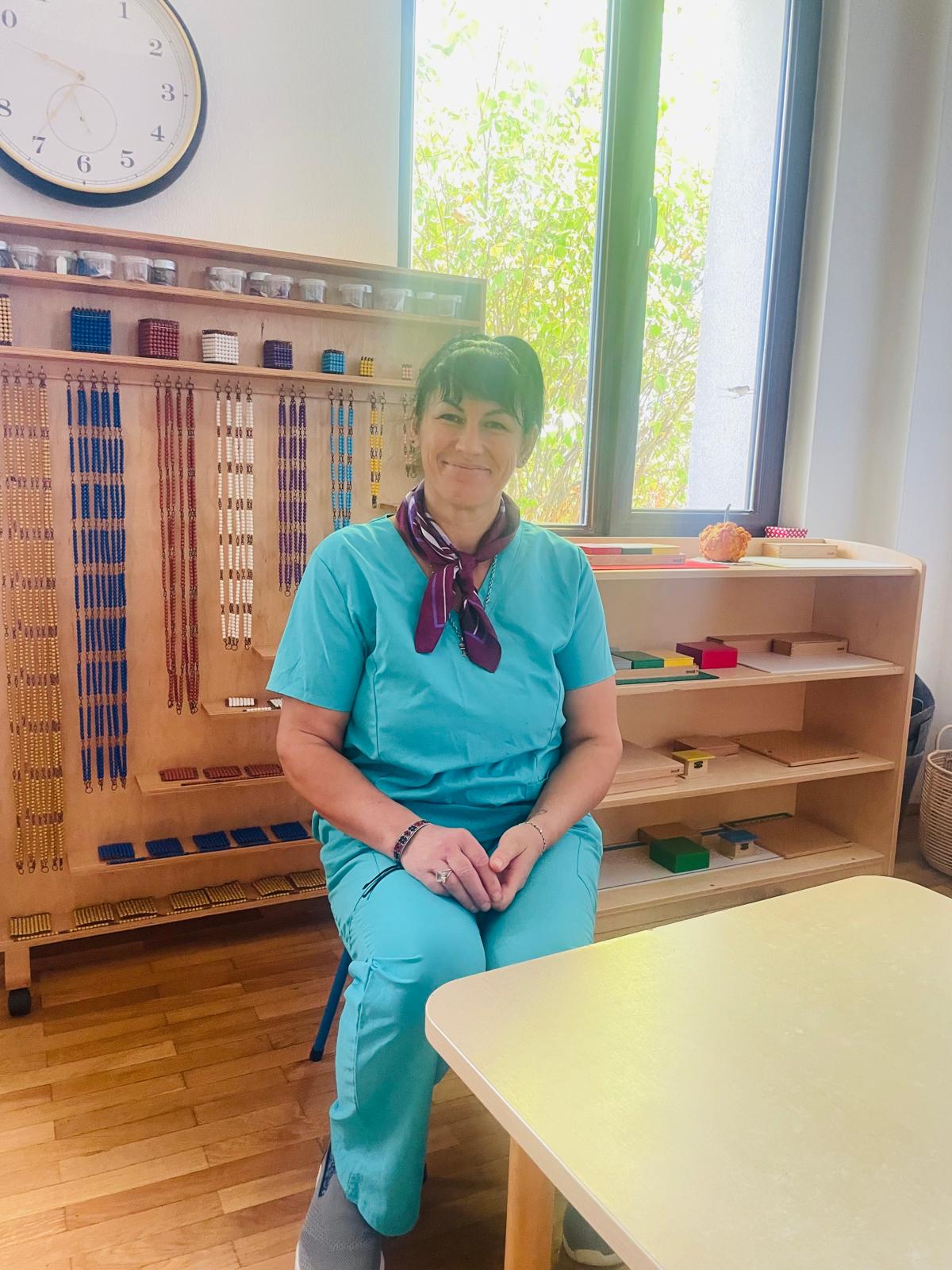 Cristina Popa, Îngrijitoare la Arcadia Montessori